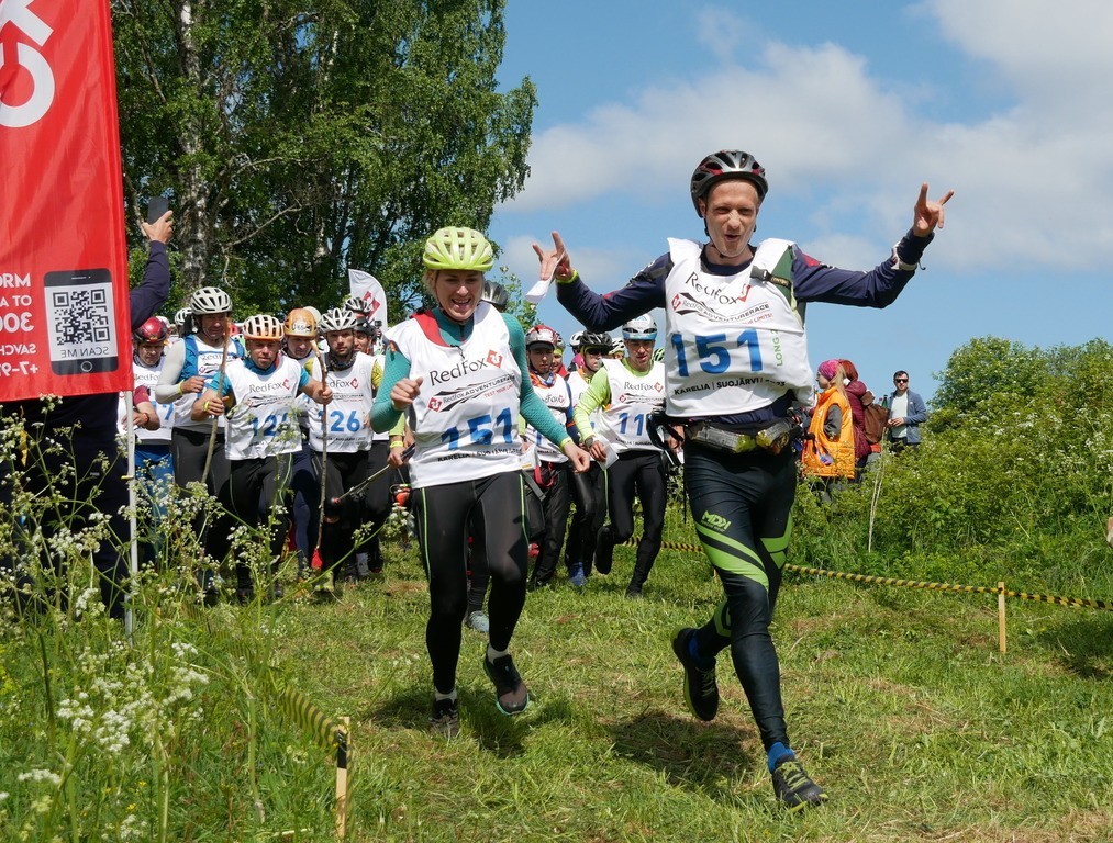 Yli 400 henkie tuli Šuojärven piirissä piettyh kilpailuh. Kuva: Uljana Tikkanen