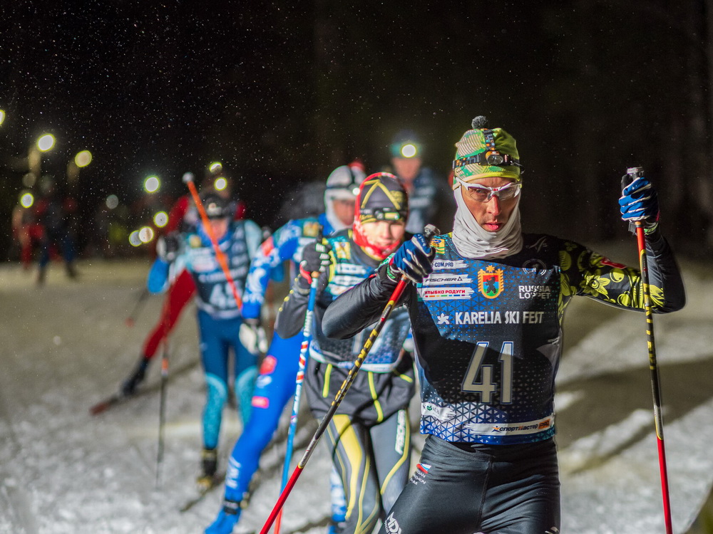 Vuosittain hiihtofestivaali kerää satoja osallistujia eri puolilta Venäjää. Kuva: Karelia SkiFest -talviurheilufestivaalin verkkosivut