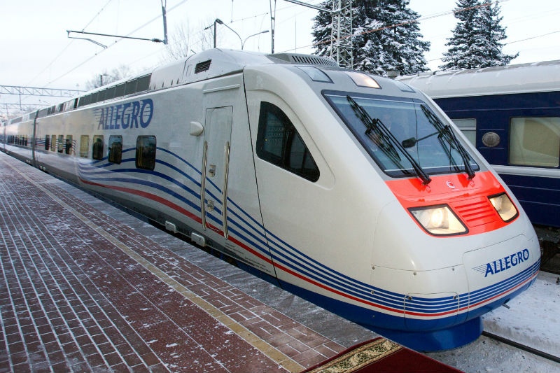 Suomen ja Venäjän välinen junaliikenne on ollut keskeytyksissä koronavirustilanteen takia. Liikenne loppui maaliskuussa 2020. Kuva: Venäjän rautatiet Oy:n VKontakte-sivu