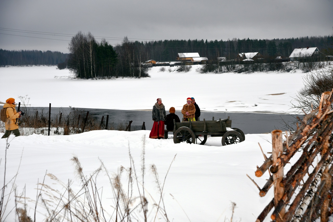 Kintahankylä on suosittu matkailukohde, koska siinä järjestetään vuosittain huumorin festivaali. Kuva: Kintahankylän VKontakte-sivu