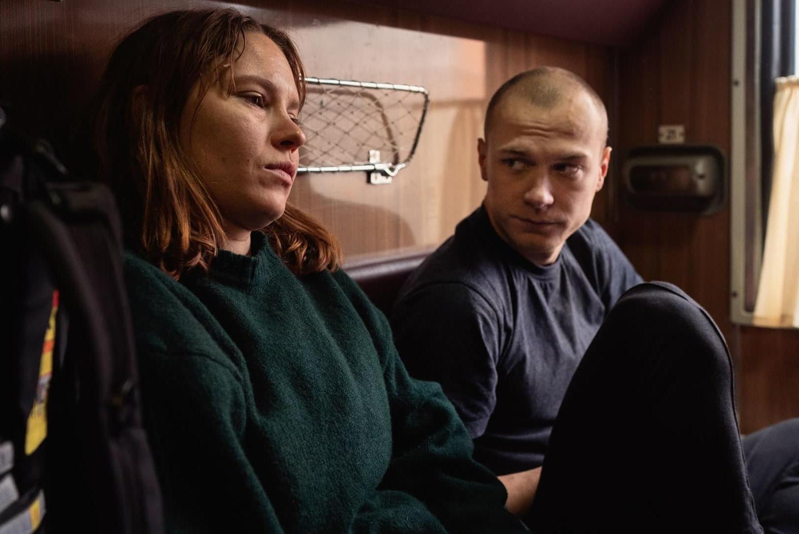 Elokuvan pääosia näyttelevät Seidi Haarla ja Juri Borisov. 12+. Kuva: Festival de Cannes