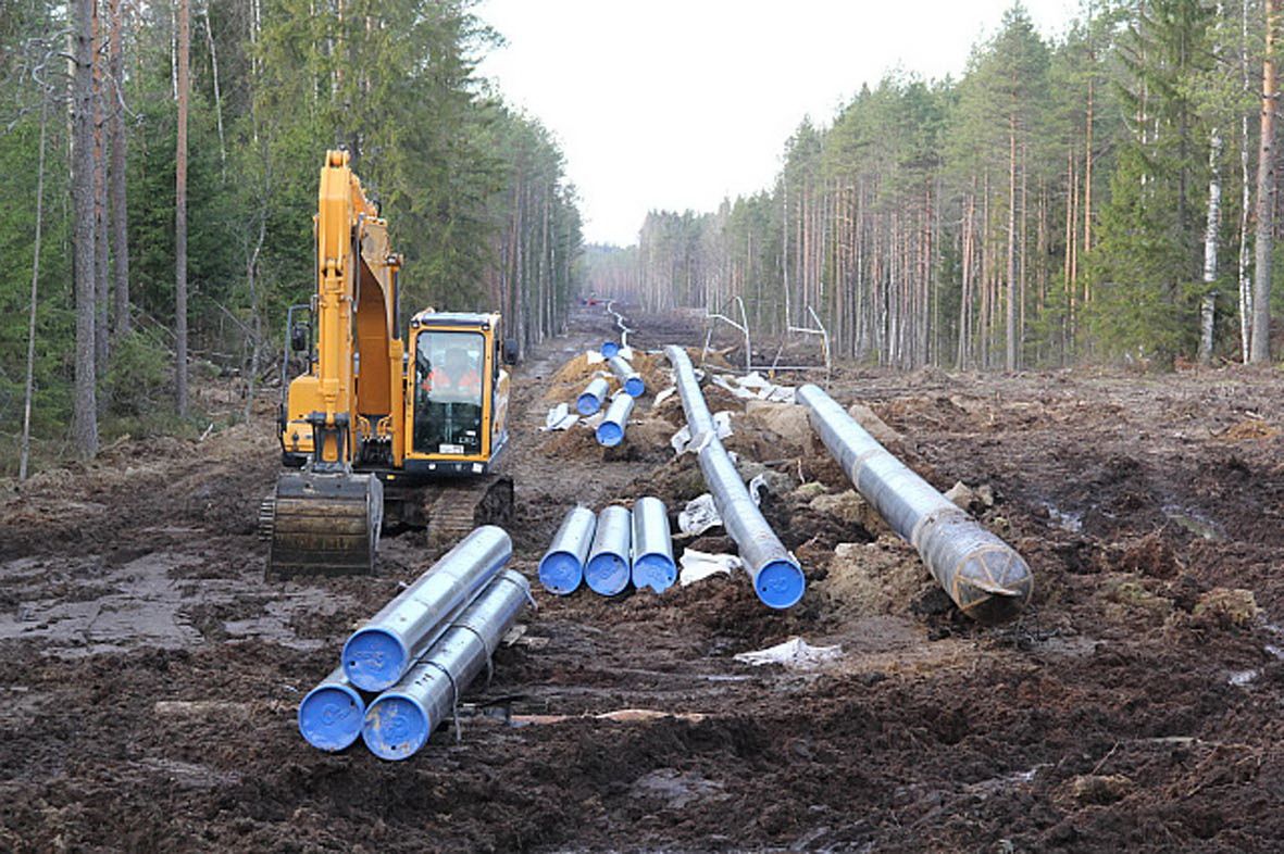 Viiden vuoden aikana Karjalaan on rakennettava 1 411 kilometrin pituinen kaasunjakeluputkisto. Kuva: Karjalan hallituksen lehdistöpalvelu