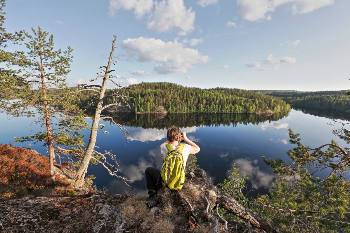 Saimaa Geoparkin alueilla on kansainvälisesti poikkeuksellisen arvokkaita muodostumia, kiinnostavia luontokohteita ja historiallisia nähtävyyksiä. Kuva: Ismo Pekkarinen / AOP