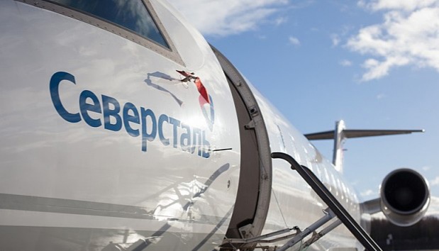 Vuorot lennetään CRJ-200-koneilla. Kuva: Karjalan liikenneministeriön VKontakte-sivu