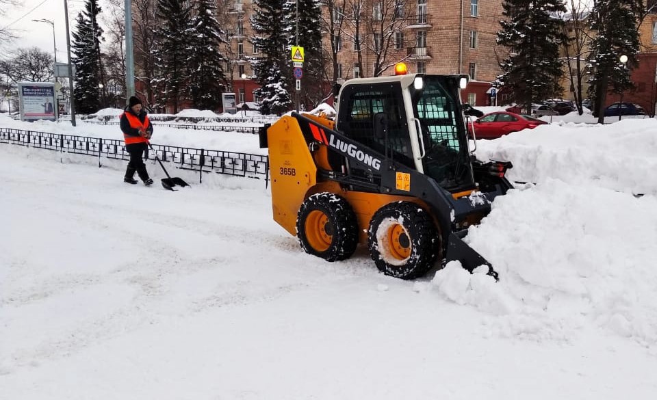Viime talvena runsaiden lumisateiden vuoksi Petroskoissa oli voimassa valmiustila. Kuva: Petroskoin kaupunginhallituksen VKontakte-sivu